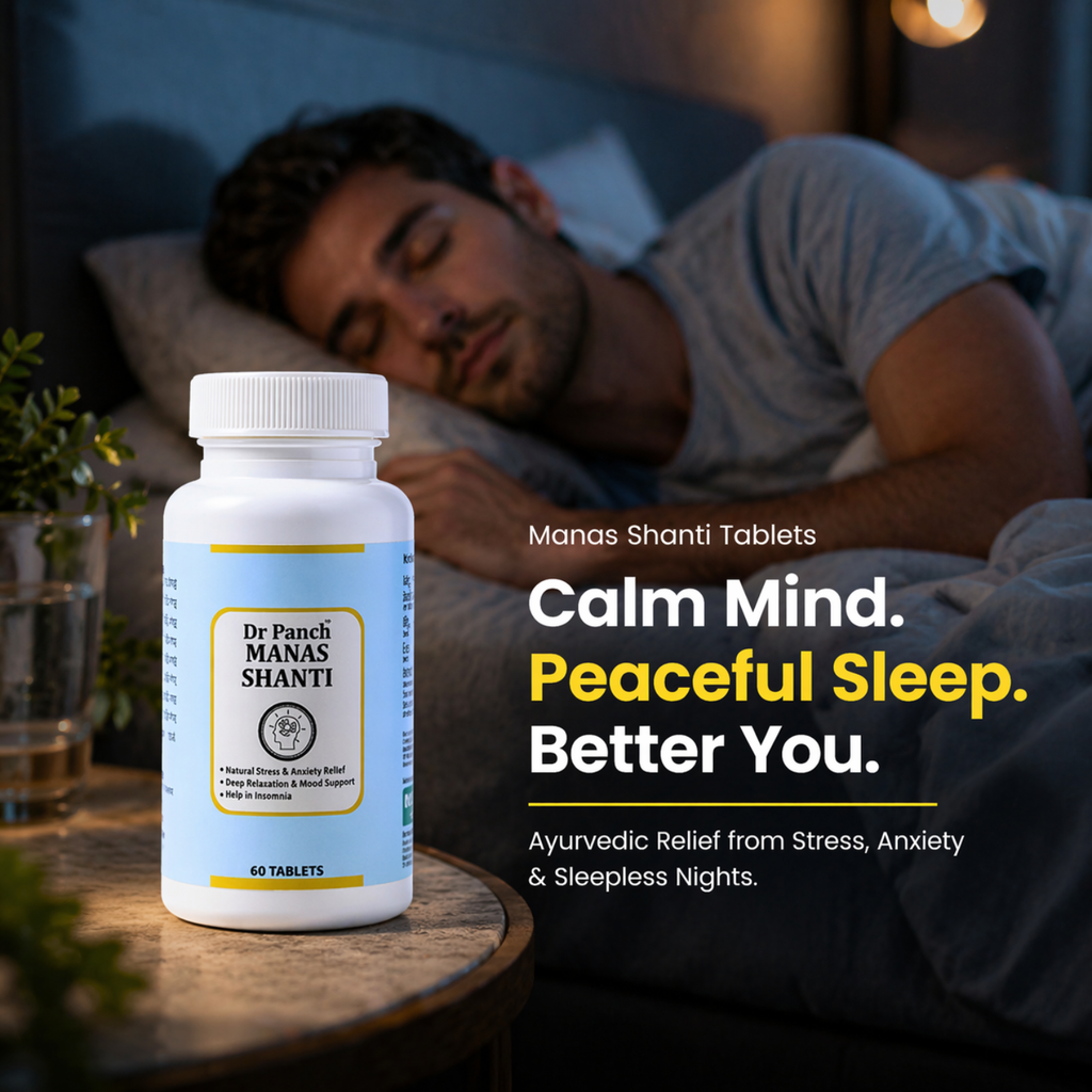 Dr Panch Manas Shanti Tablets | Stress Relief & Deep Sleep