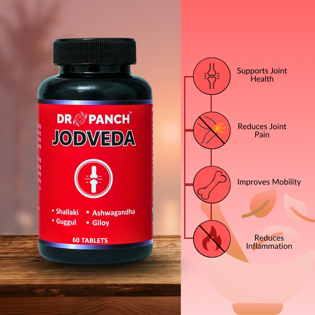 Dr Panch JodVeda Ayurvedic Joint Pain Relief Tablets