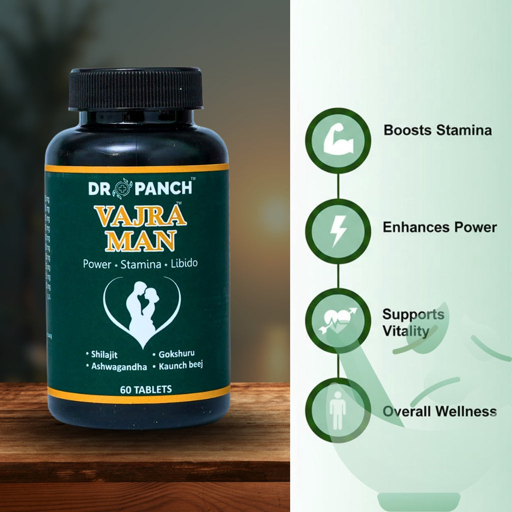Dr Panch Vajraman Ayurvedic Power Stamina Tablets