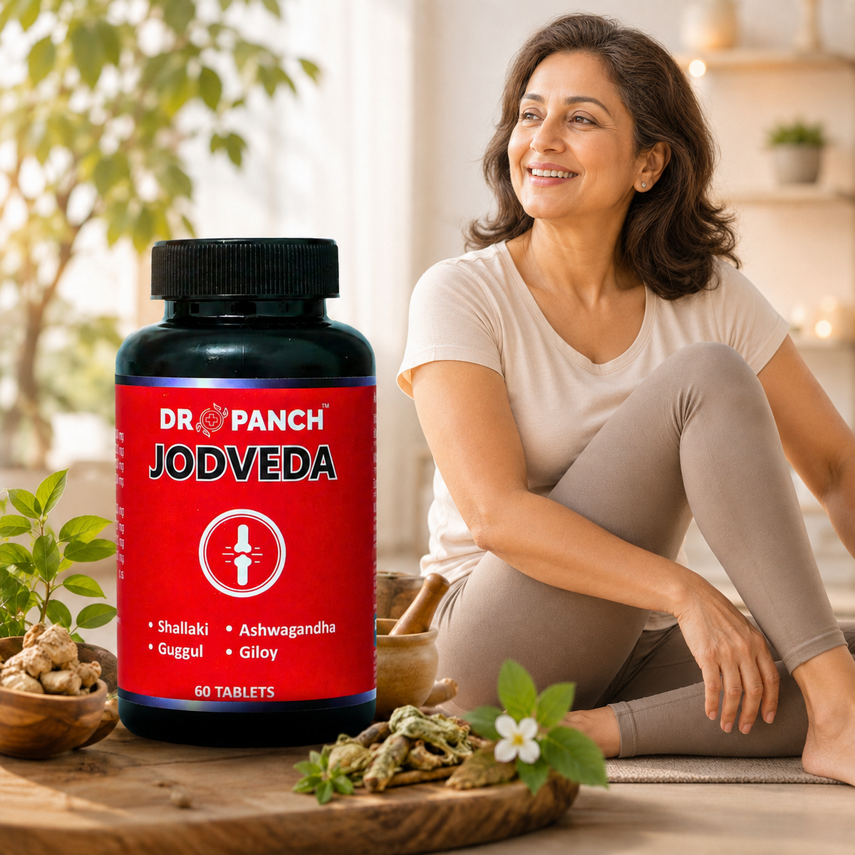 Dr Panch JodVeda Ayurvedic Joint Pain Relief Tablets