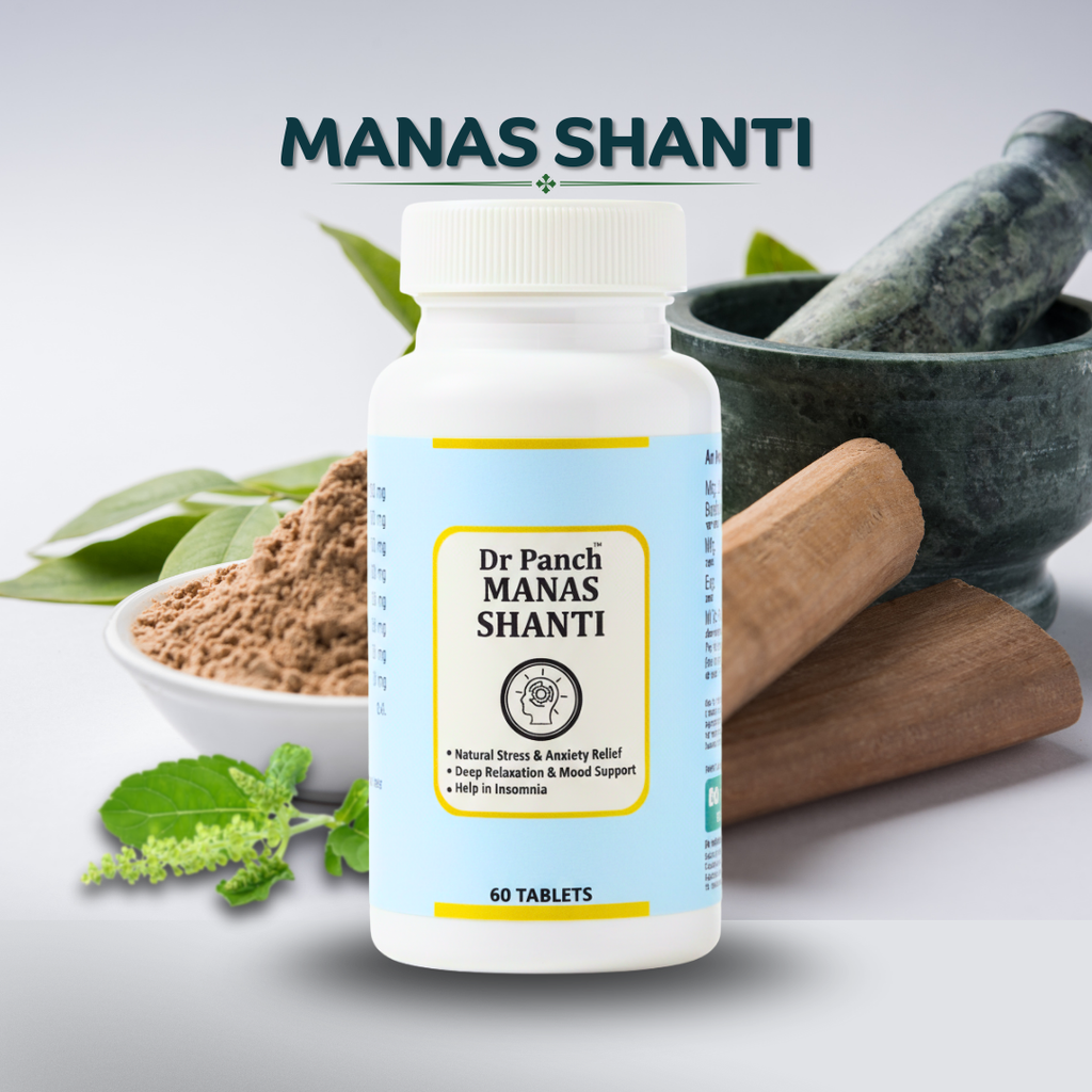 Dr Panch Manas Shanti Tablets | Stress Relief & Deep Sleep