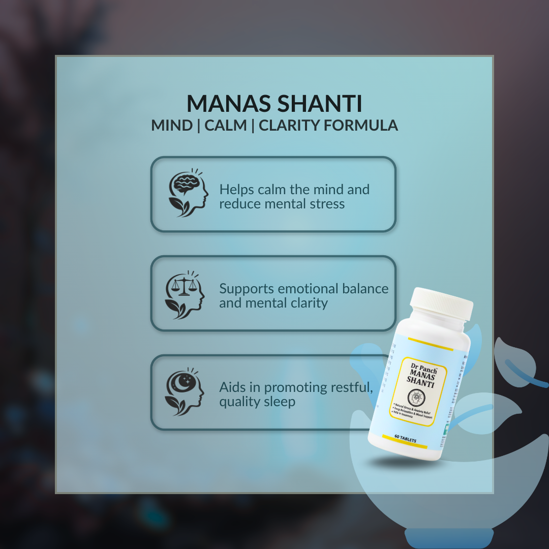 Dr Panch Manas Shanti Tablets | Stress Relief & Deep Sleep