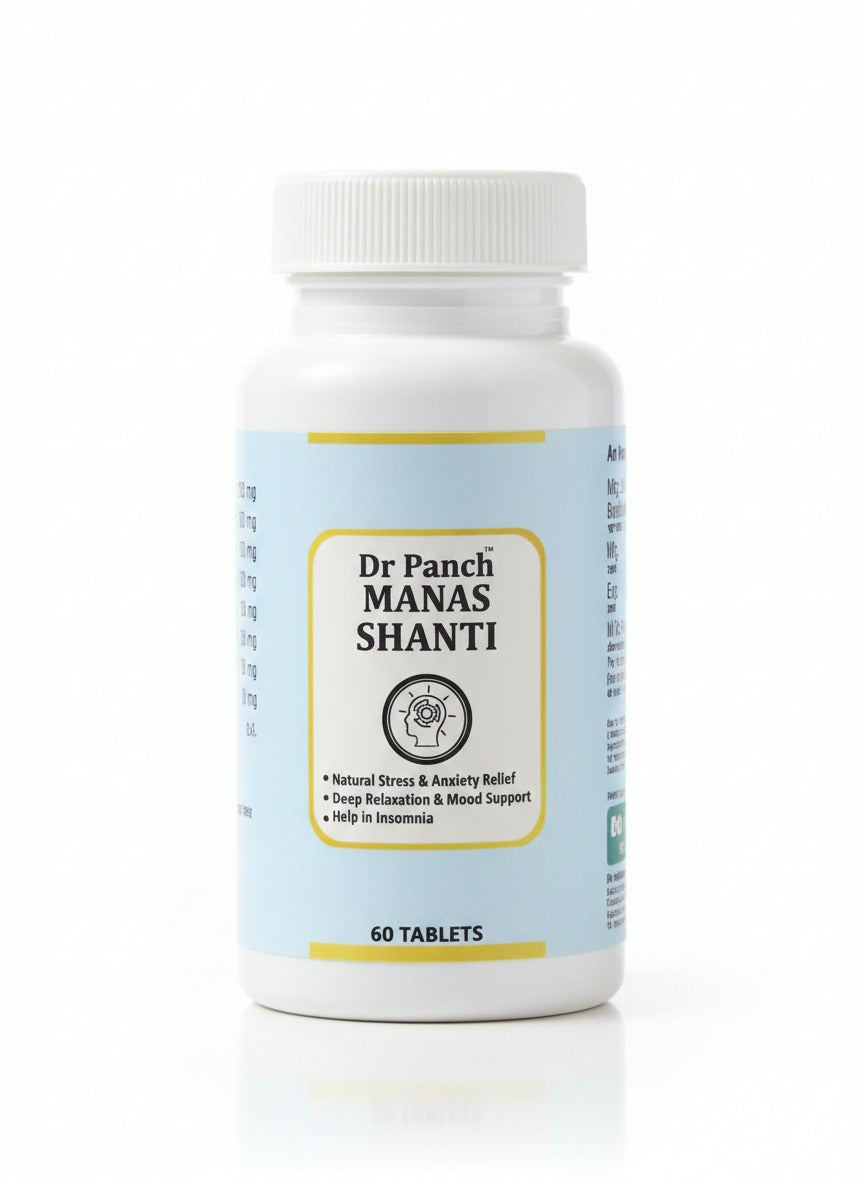Dr Panch Manas Shanti Tablets | Stress Relief & Deep Sleep